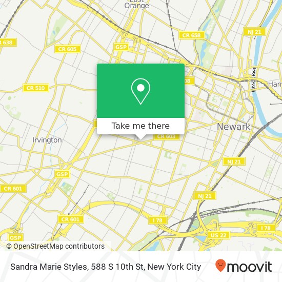 Sandra Marie Styles, 588 S 10th St map