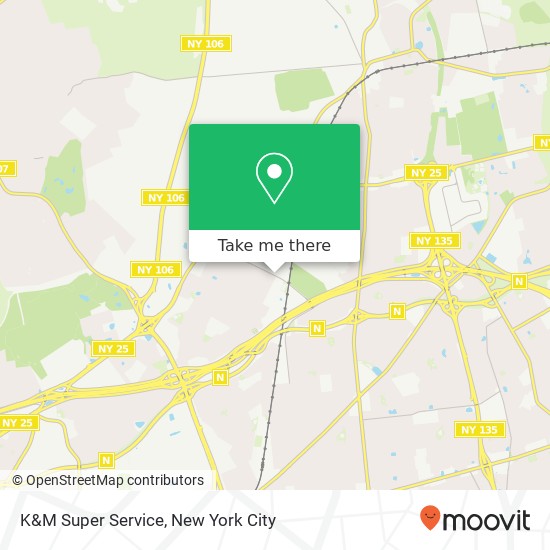Mapa de K&M Super Service