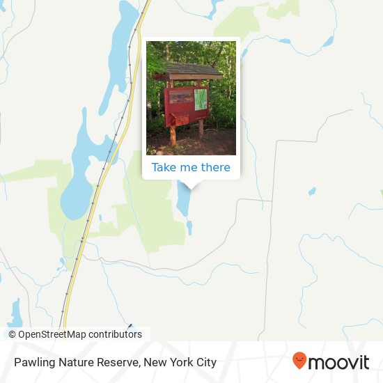Pawling Nature Reserve map