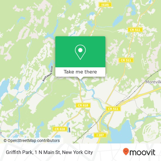 Mapa de Griffith Park, 1 N Main St