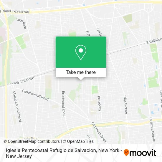 Iglesia Pentecostal Refugio de Salvacion map