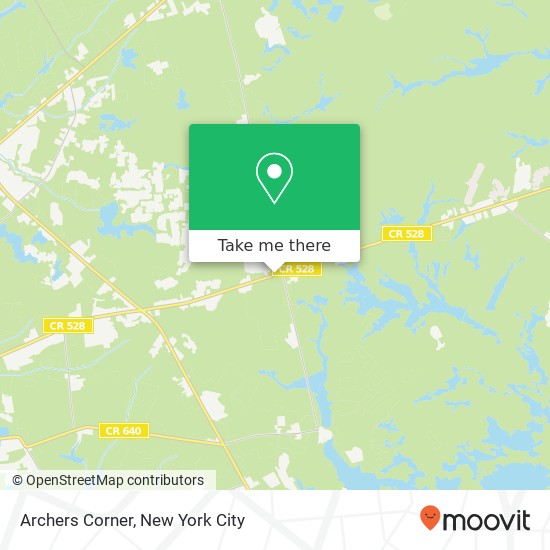 Mapa de Archers Corner