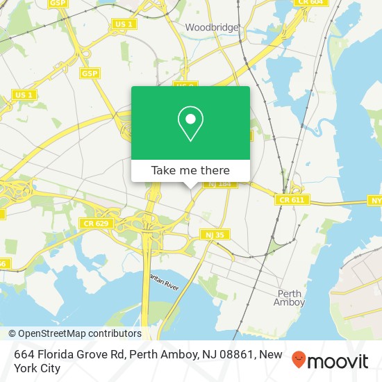 664 Florida Grove Rd, Perth Amboy, NJ 08861 map