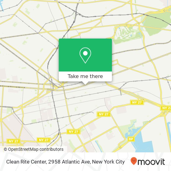 Clean Rite Center, 2958 Atlantic Ave map
