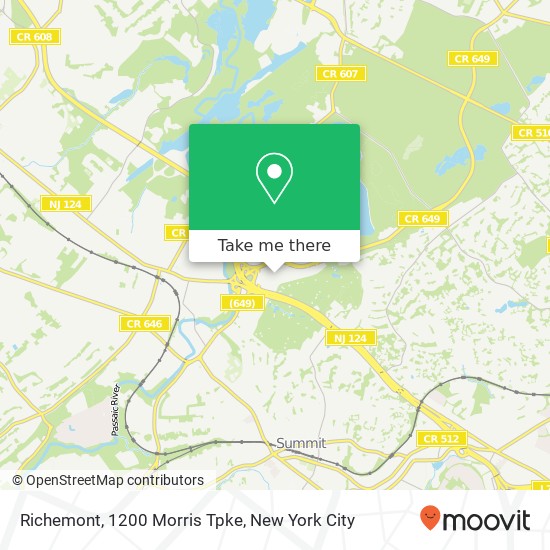 Mapa de Richemont, 1200 Morris Tpke