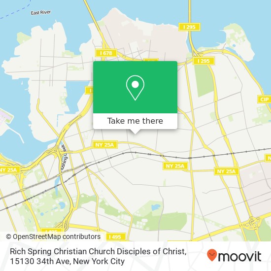 Mapa de Rich Spring Christian Church Disciples of Christ, 15130 34th Ave