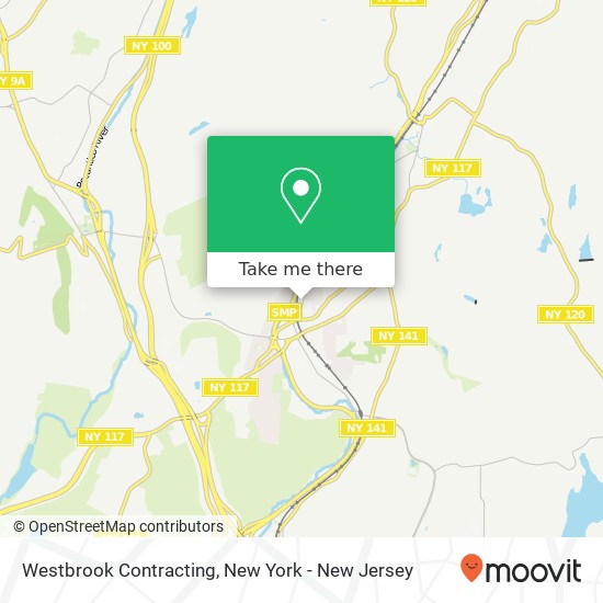 Westbrook Contracting map