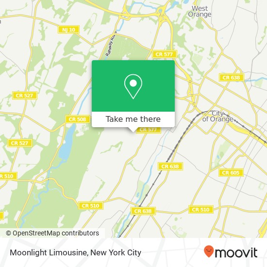 Mapa de Moonlight Limousine