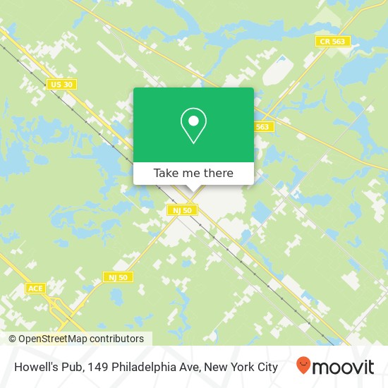 Howell's Pub, 149 Philadelphia Ave map