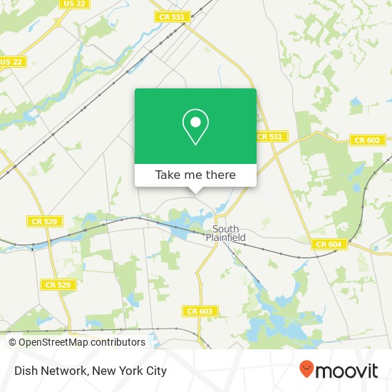 Dish Network map