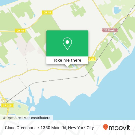 Glass Greenhouse, 1350 Main Rd map