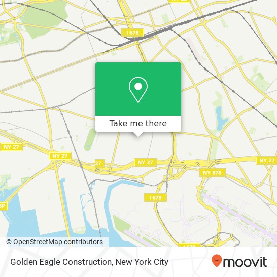 Golden Eagle Construction map
