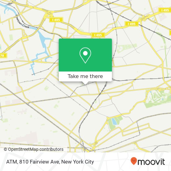 ATM, 810 Fairview Ave map