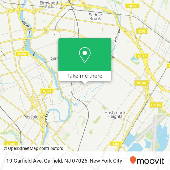 19 Garfield Ave, Garfield, NJ 07026 map