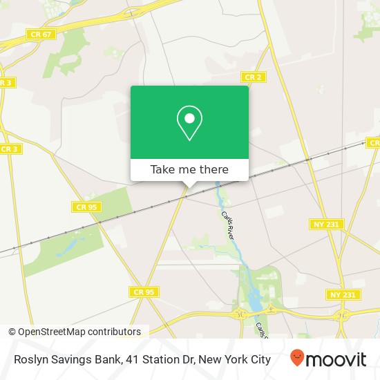 Roslyn Savings Bank, 41 Station Dr map