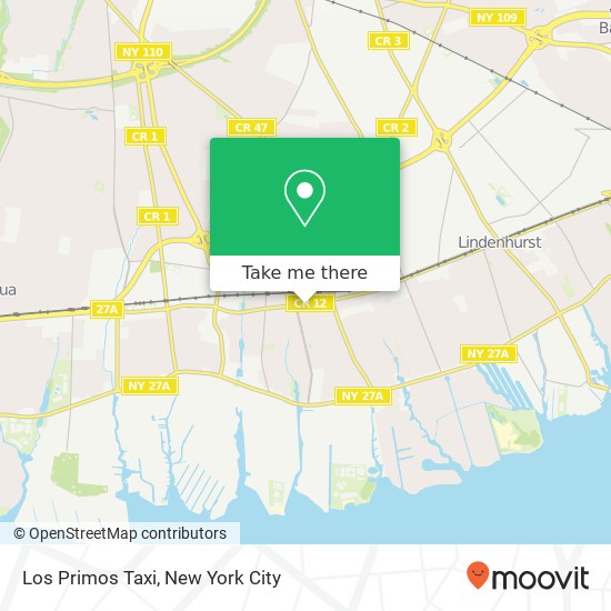 Mapa de Los Primos Taxi