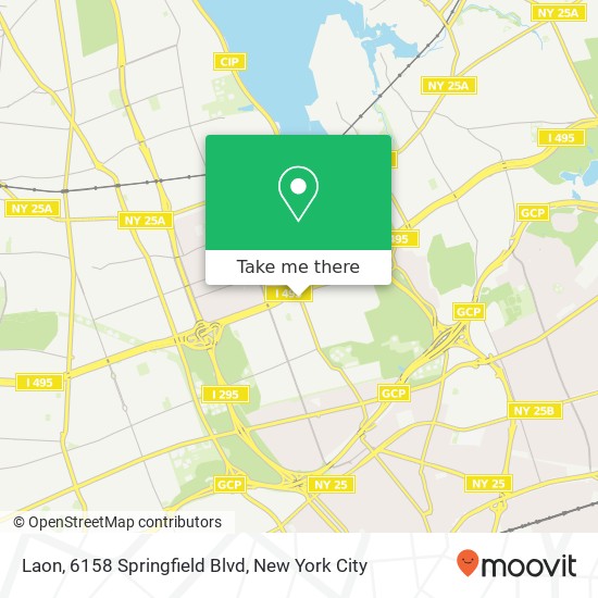 Laon, 6158 Springfield Blvd map