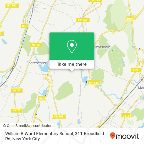 Mapa de William B Ward Elementary School, 311 Broadfield Rd