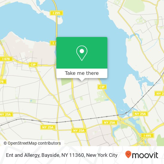 Ent and Allergy, Bayside, NY 11360 map