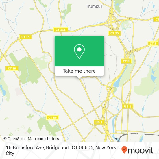 16 Burnsford Ave, Bridgeport, CT 06606 map