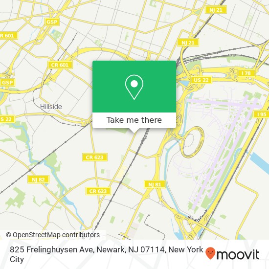 825 Frelinghuysen Ave, Newark, NJ 07114 map