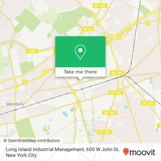 Long Island Industrial Management, 600 W John St map