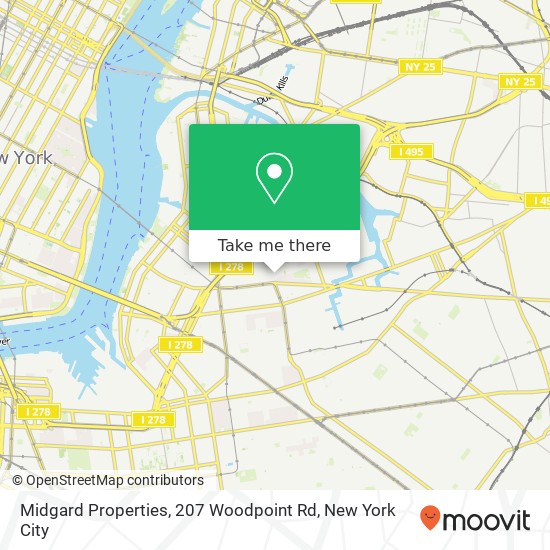 Midgard Properties, 207 Woodpoint Rd map