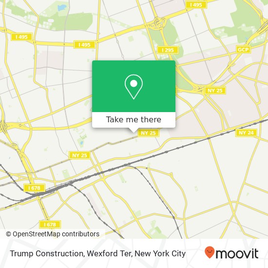 Trump Construction, Wexford Ter map