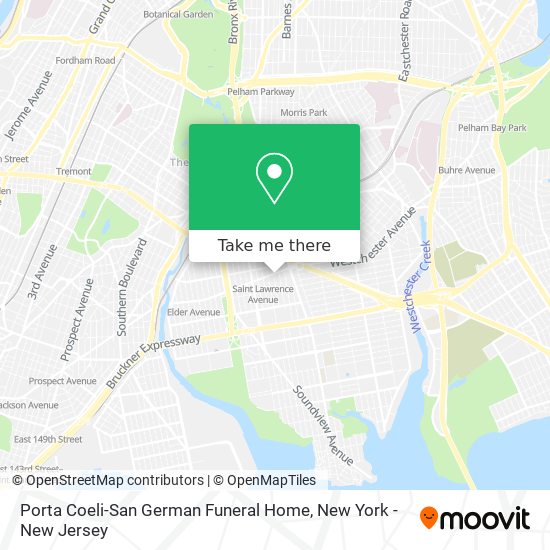 Porta Coeli-San German Funeral Home map