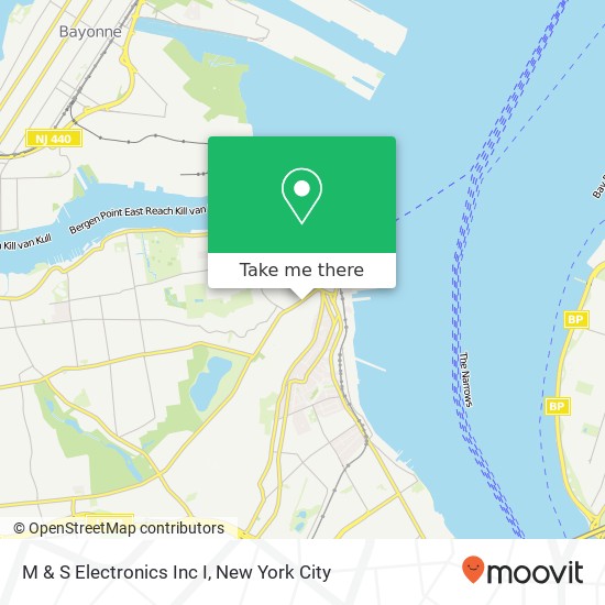 M & S Electronics Inc I, 150 Victory Blvd map