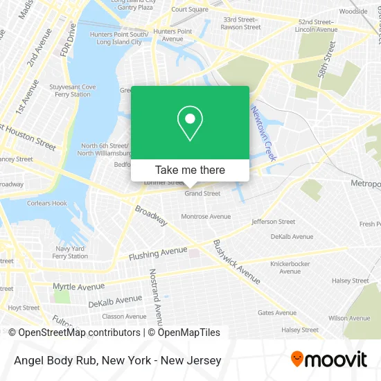 Angel Body Rub map