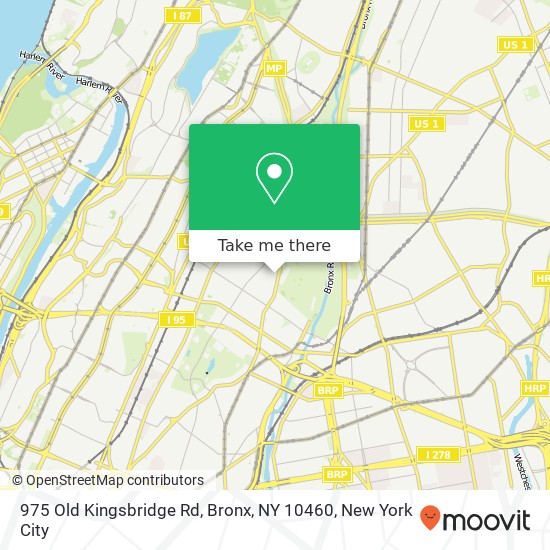 975 Old Kingsbridge Rd, Bronx, NY 10460 map