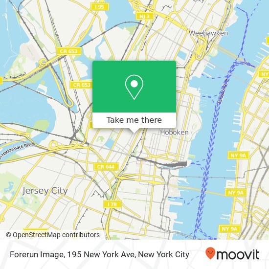 Forerun Image, 195 New York Ave map