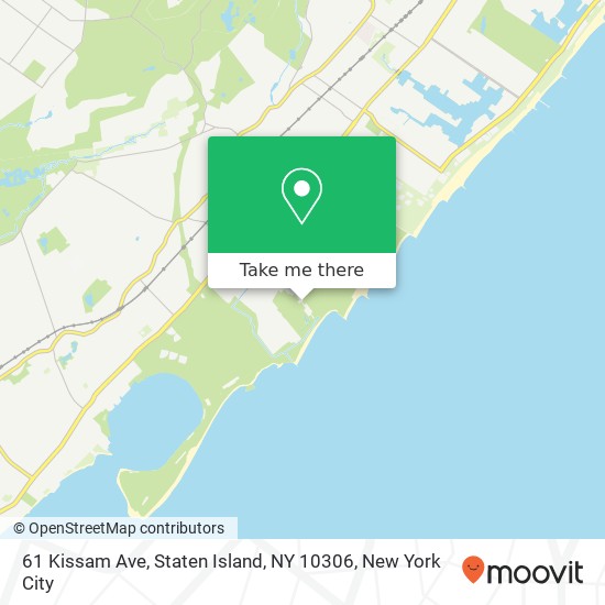 61 Kissam Ave, Staten Island, NY 10306 map
