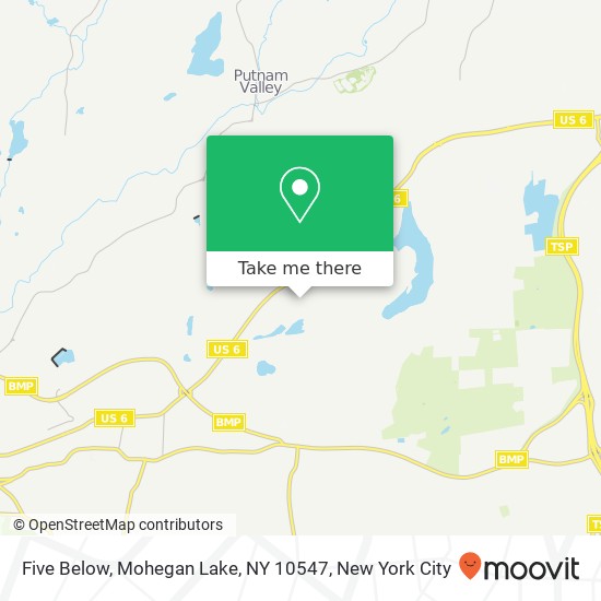 Five Below, Mohegan Lake, NY 10547 map