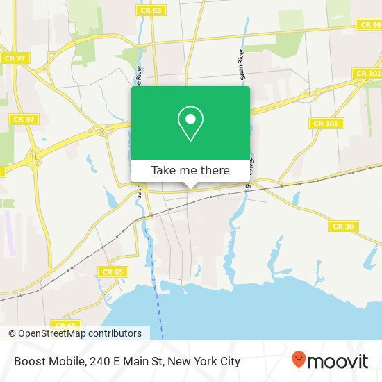 Boost Mobile, 240 E Main St map