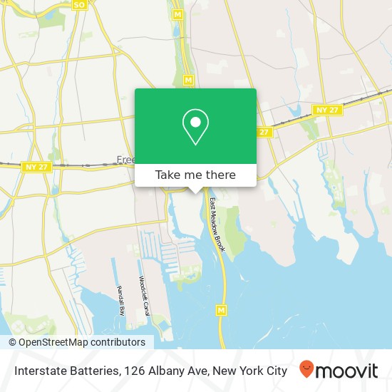 Interstate Batteries, 126 Albany Ave map