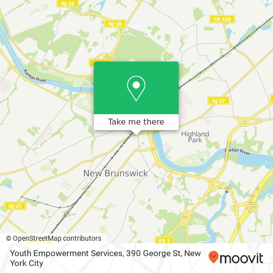 Youth Empowerment Services, 390 George St map