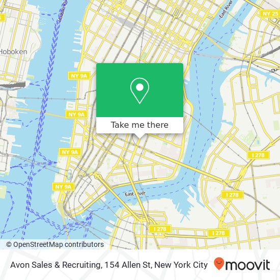 Mapa de Avon Sales & Recruiting, 154 Allen St