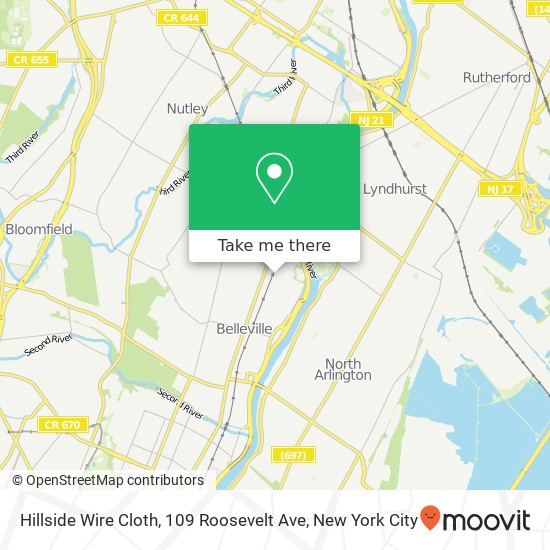 Hillside Wire Cloth, 109 Roosevelt Ave map