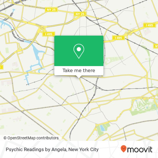 Psychic Readings by Angela map