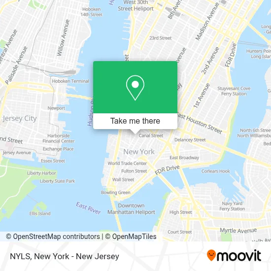 NYLS map