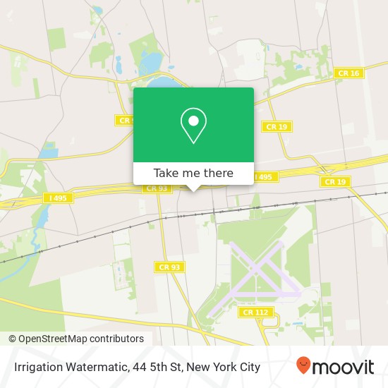 Irrigation Watermatic, 44 5th St map