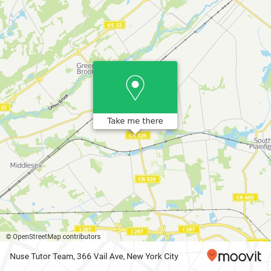 Nuse Tutor Team, 366 Vail Ave map