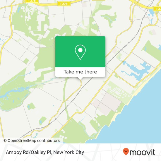 Amboy Rd/Oakley Pl map