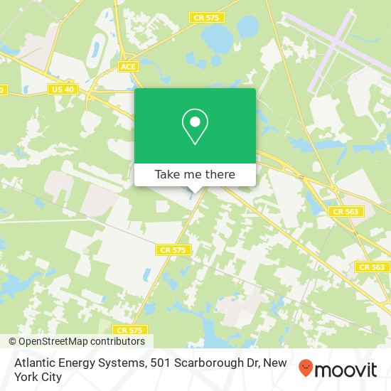 Atlantic Energy Systems, 501 Scarborough Dr map