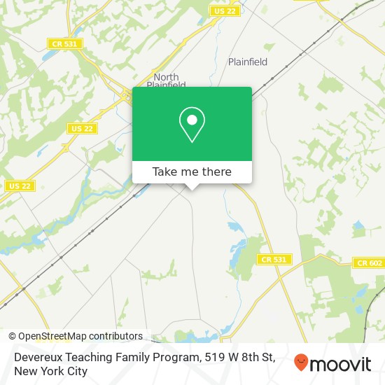 Devereux Teaching Family Program, 519 W 8th St map