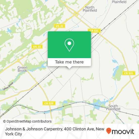 Johnson & Johnson Carpentry, 400 Clinton Ave map