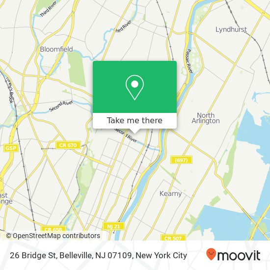 26 Bridge St, Belleville, NJ 07109 map