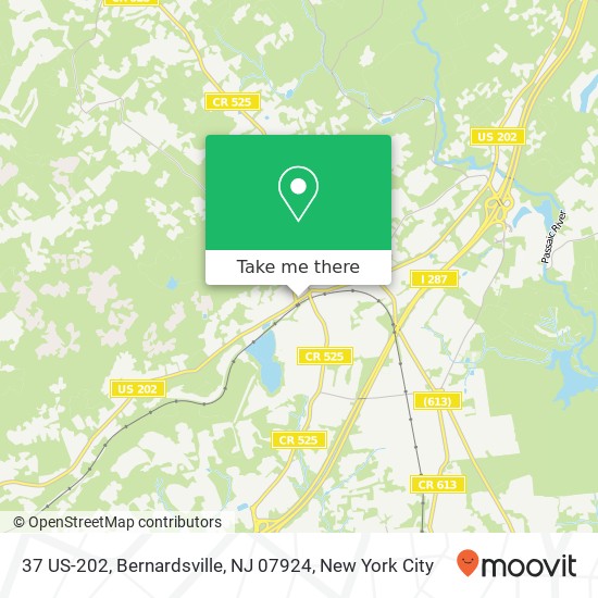 37 US-202, Bernardsville, NJ 07924 map